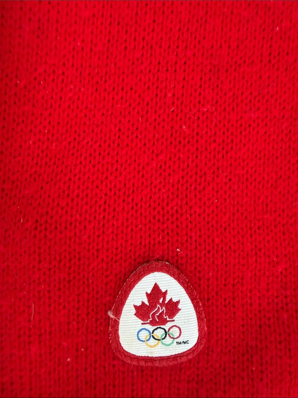 Vintage Hudsons Bay Canada Canadian Olympics Scarf